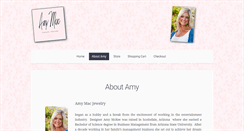 Desktop Screenshot of amymacjewelry.com